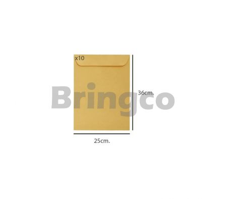 Sobre Bolsa Avon Manila Marron 25X36 cm PAQ x10 und