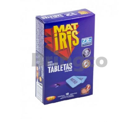 Pastilla Mata Mosquitos Matiris Caja x 12 und