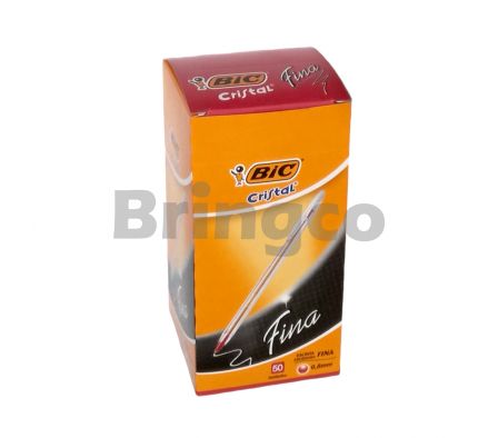 Boligrafo Bic Cristal Clasico Punta Fina Rojo und