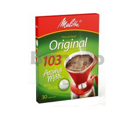 Filtro de Papel para Cafetera Melitta Nro 103 Caja x 30 und