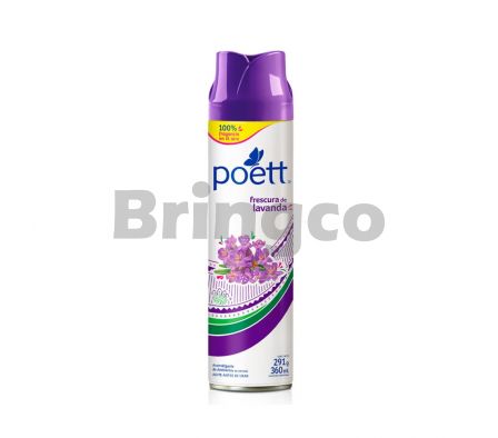 Desodorante de Ambiente Aerosol Poett Frescura De Lavanda 360 ml und