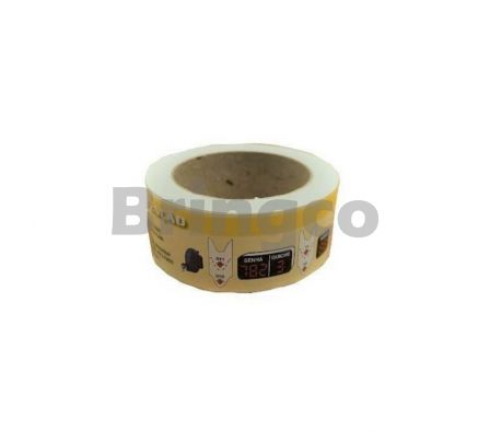 Rollo Numerador para Dispensador Letra A Colores Surtidos und