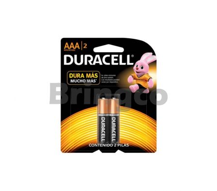 Pila Alcalina Duracell AAA Blister x 2 und