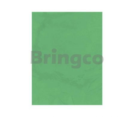 Papel Celofan Generico Pliegues verde limon 70 x 100 cm. und