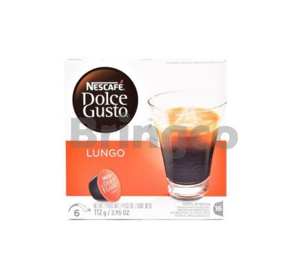 Cafe para Maquina Nescafe Dolce Gusto Lungo Caja x 16 Capsulas
