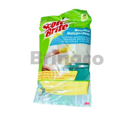 Guante de Goma Scotch Brite Mediano x  2 und