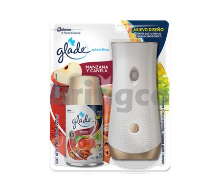 Aparato Aromatizador de Ambiente Glade Con Repuesto 175 Gr und