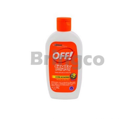 Repelente Crema Off Family 200 ml und