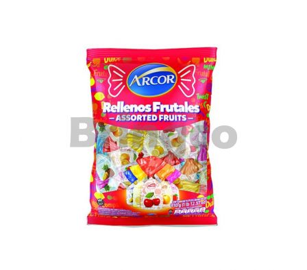 Caramelos Frutales Arcor 810 Gr Paq x 135 und
