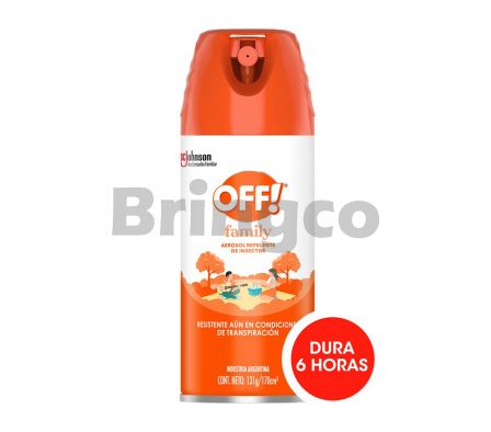 Repelente Aerosol Off Family 170 Cc und