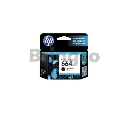 Cartucho de Tinta HP 664 Negro und