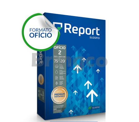 Resma Report Oficio Serillado con 2 Cortes