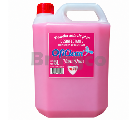 Desodorante Liquido Oficlean Yum Yum 5 L und (Br)