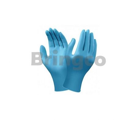 Guante Desechable de Nitrilo Azul Generico Grande Caja x 100 und