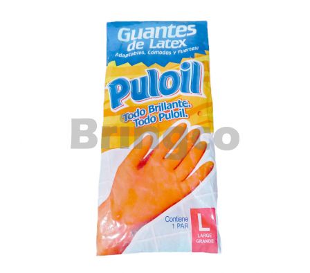 Guante de Goma Puloil Grande paq x 2 und