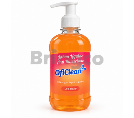 Jabon Liquido Para Manos Oficlean Con Dosificador 350 ml und(Br)