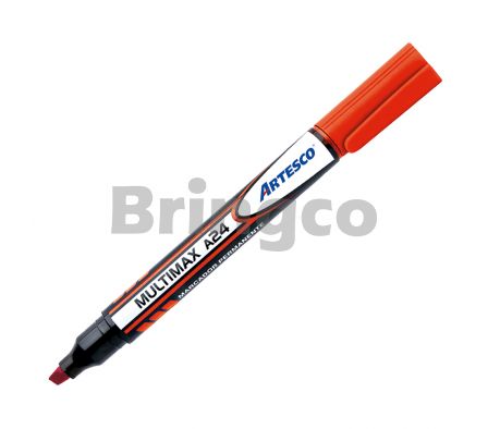 Marcador Permanente Artesco Multimax A24 Rojo und (Br)