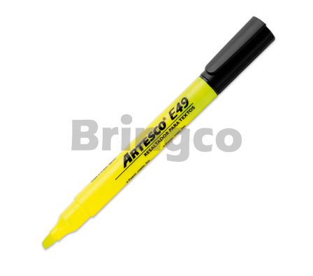 Resaltador de Texto Artesco E49 Amarillo und (Br)