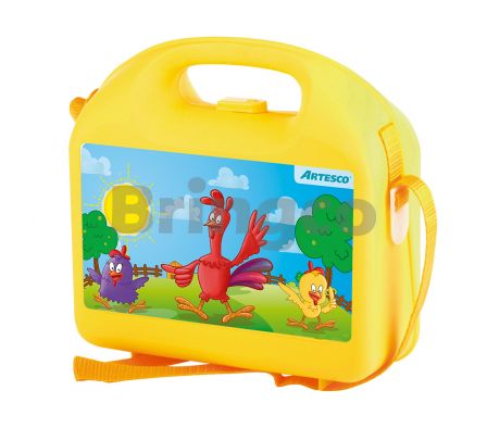 Lonchera Clasica Artesco Set de Tapers Diseños Surtidos und (Br)