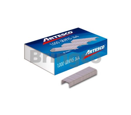 Grampa para Presilladora Artesco 26/6 caja x 1000 und (Br)