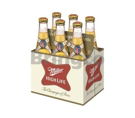 Cerveza Miller Highlife 355 Ml Pack x 6 und