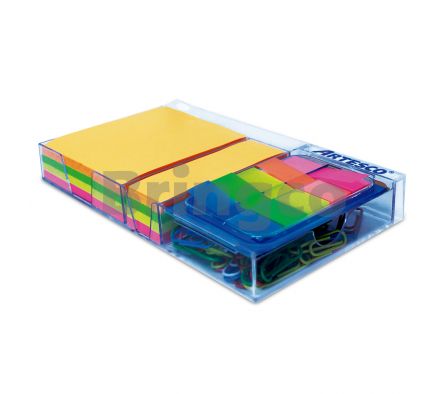 Dispensador de Notas Autoadhesivas y Clips Artesco und (Br)