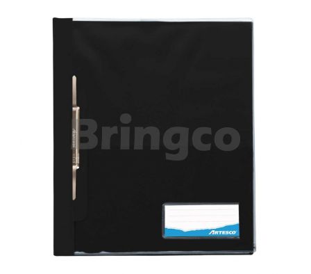 Carpeta Tapa Transparente Artesco Oficio Negro und (Br)