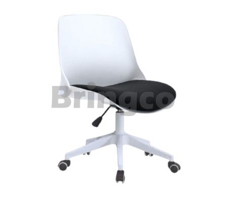 Silla Giratoria  France 3145 Blanco y Negro Base PP und (Br)