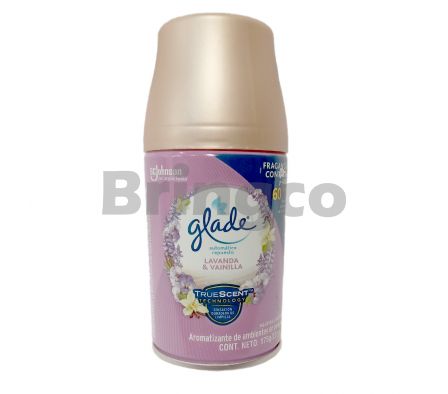 Aromatizador Aerosol Glade Lavanda y Vainlla 175 gr und