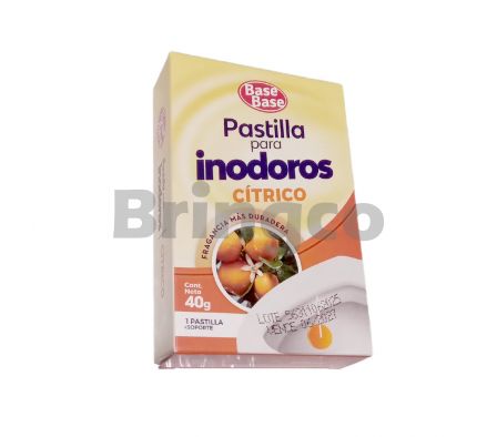 Pastilla Para Inodoro Base Base Citrico 40 Gr Unidad